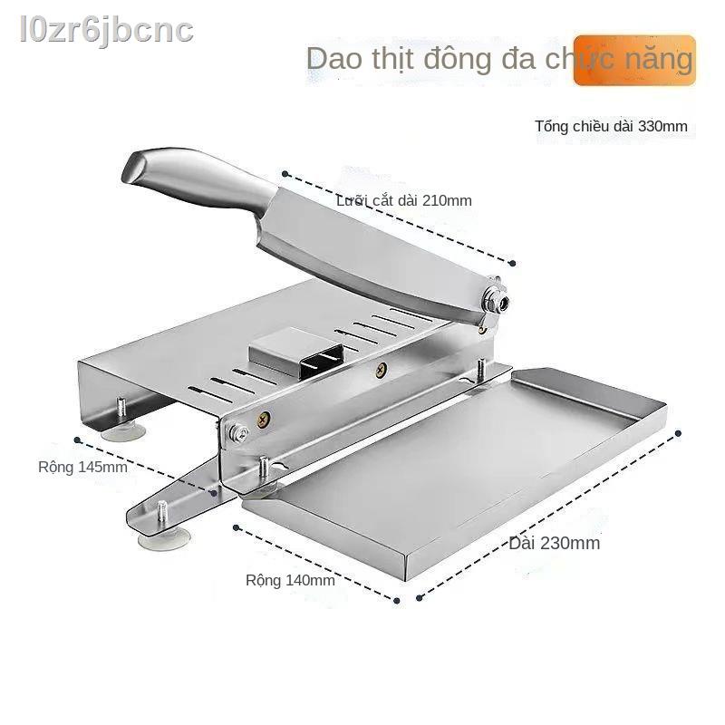 ▲ ☫✣❡Máy cắt gia đình Dao thịt đông lạnh nhỏ cừu Y học Trung Quốc xương gà Đồ tạo tác hướng dẫn sử dụng thương m