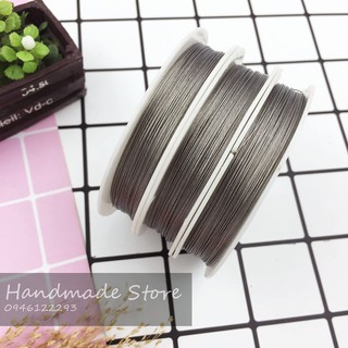 Dây cước lõi thép 0.38mm (Cuộn ~30m)