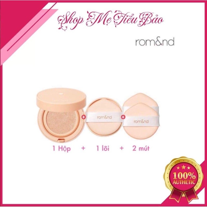 Phấn Nước Che Phủ Hoàn Hảo, Kiềm Dầu, Cho Lớp Nền Lâu Trôi Romand Better Than Matte Cushion 14g