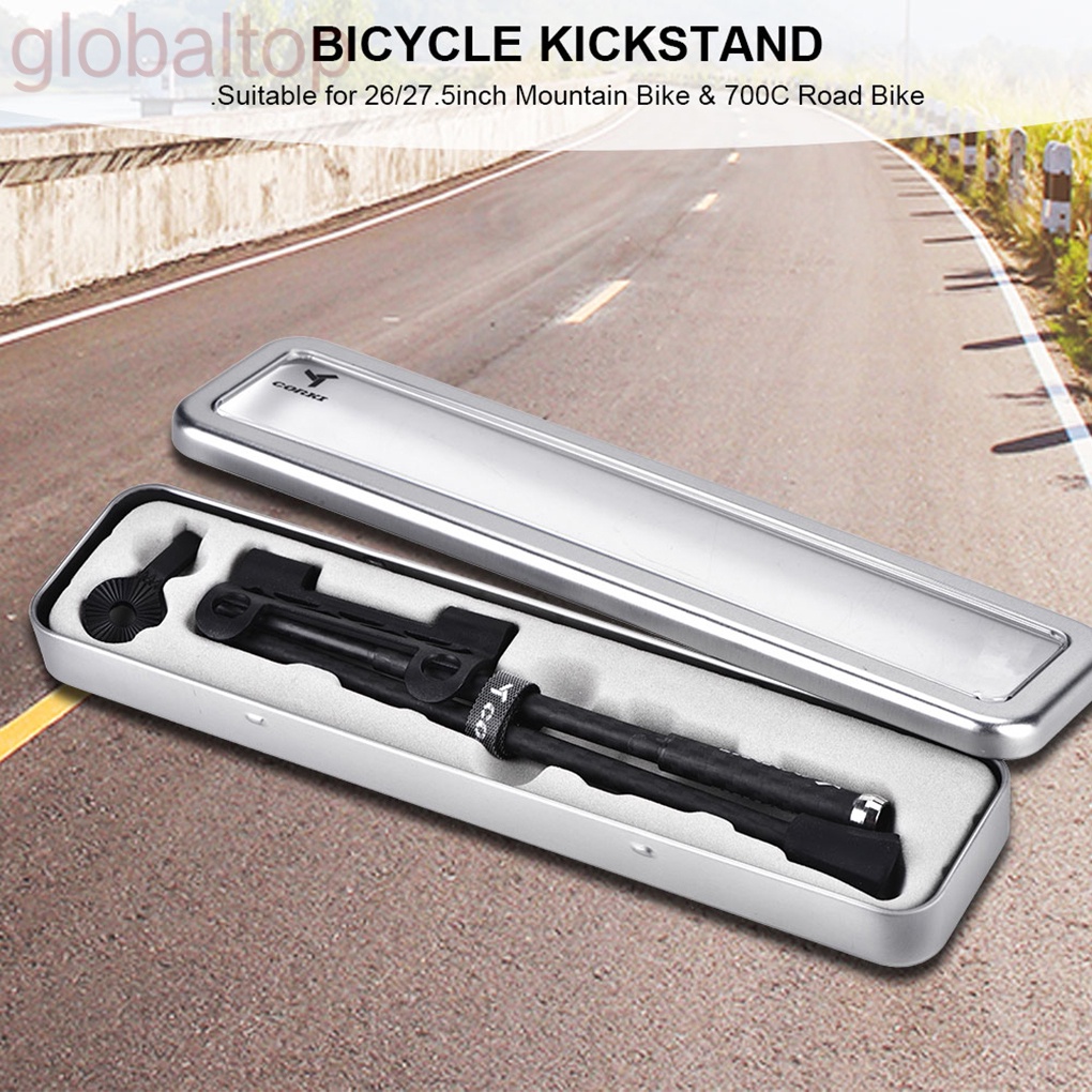 Chân Chống Đứng Bằng Sợi Carbon Tháo Lắp Nhanh Cho Xe Đạp Leo Núi