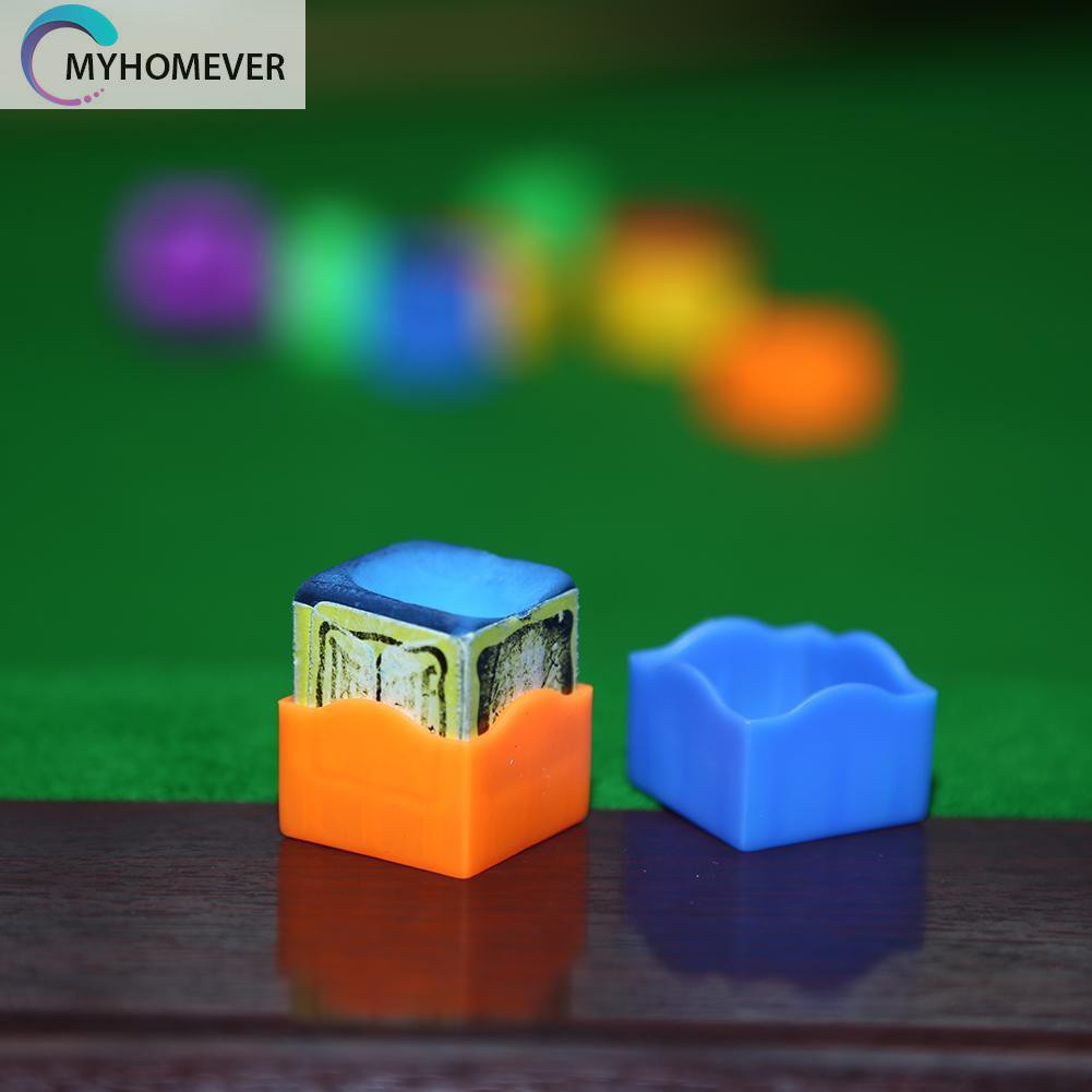 Set 12 hộp đựng phấn bida 6 màu