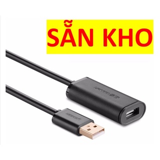 Cáp USB nối dài 10m có chíp khuếch đại chính hãng Ugreen 10321