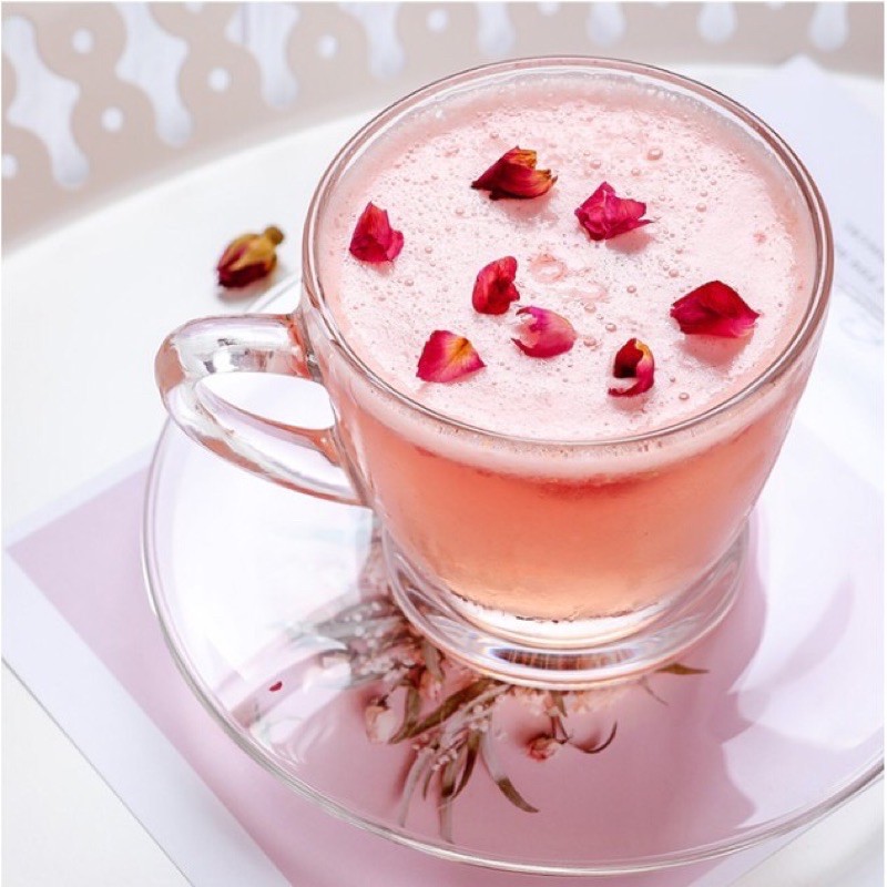 Bộ Tách Đĩa Cafe Thủy Tinh 220ml