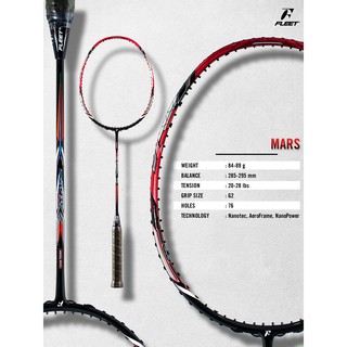 Vợt cầu lông Fleet Mars Sao Hoả