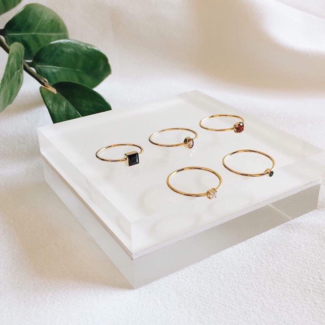 Đá gắn nhẫn mini - đang hot hiện nay