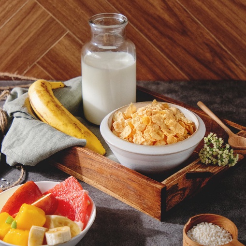 Ngũ cốc ăn sáng Bắp Corn Sweet Cereal No Brand 600g - (이마트 노브랜드) 콘스위트 시리얼 - Ngũ cốc Hàn Quốc dạng gói