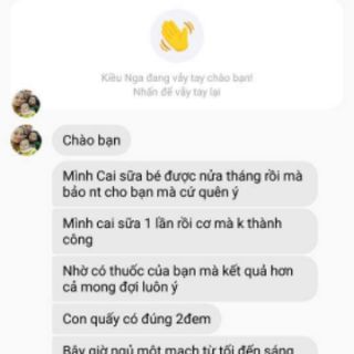 THUỐC CAI SỮA MẸO