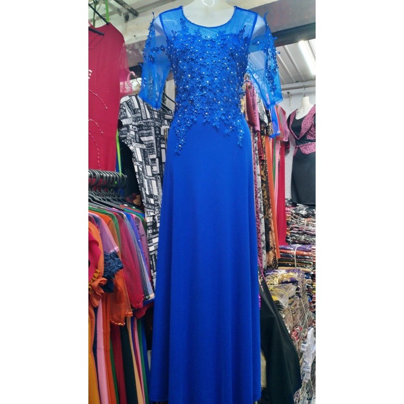 Đầm dạ hội trung niên mẫu DQ2