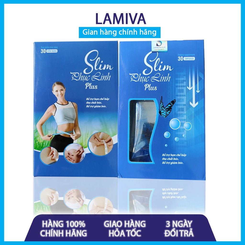 Giảm cân Slim Phục linh Plus xịn giảm hiệu quả