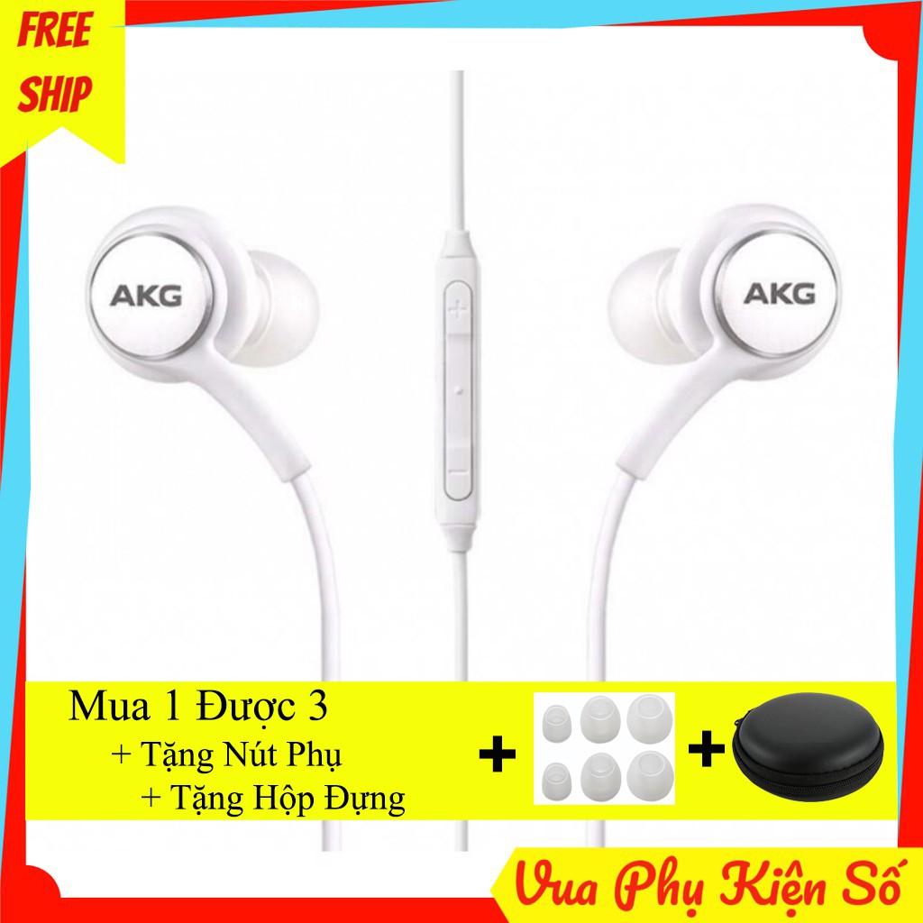 Tai Nghe SamSung AKG?FREESHIP? Giảm 10k Khi Nhập [TAI NGHE] SAM SUNG S10 TẶNG KÈM HỘP ĐỰNG + NÚM PHỤ