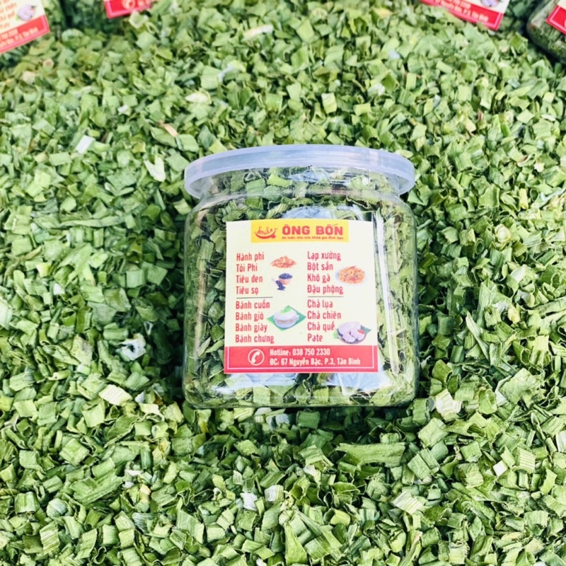 Hành Lá Việt Nam Sấy Khô - Giữ Hương Vị, Màu Sắc