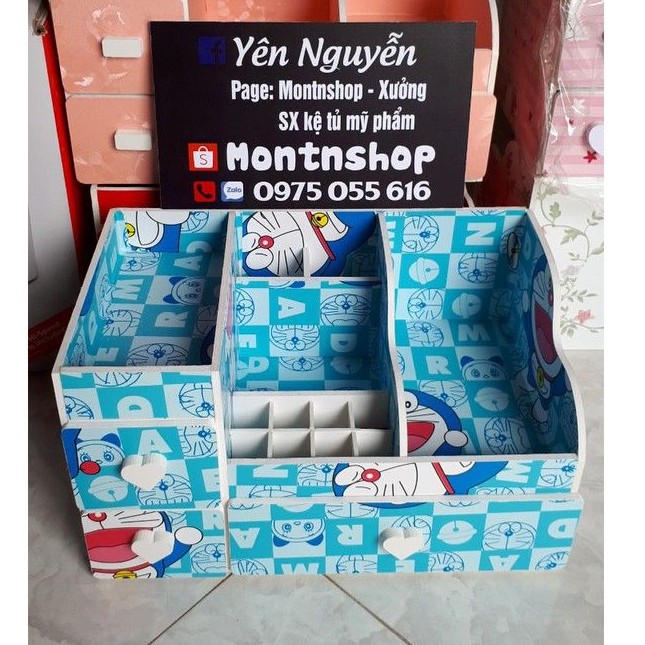 Kệ mỹ phẩm max 35cm doraemon