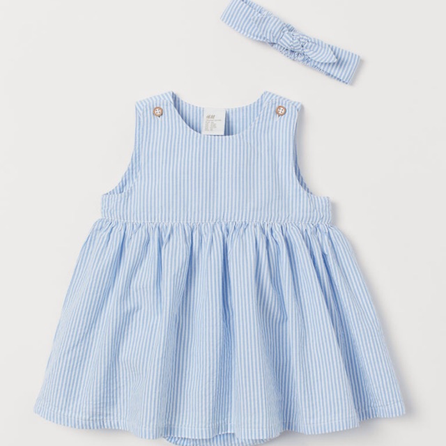 Váy kèm băng đô bé gái HM Authentic