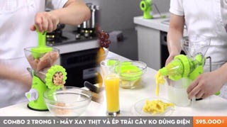 Máy ép hoa quả quay tay