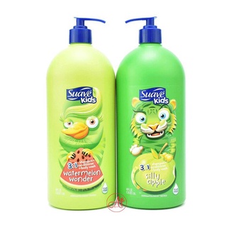 Tắm Gội Suave Kid 3in1 1.18l Mẫu Mới