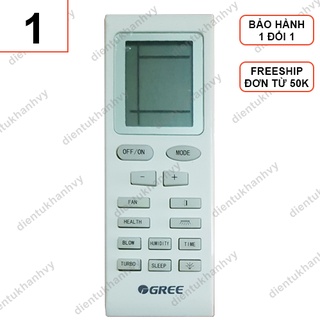 Remote Máy Lạnh Gree AUX 2 Chiều Giá Rẻ