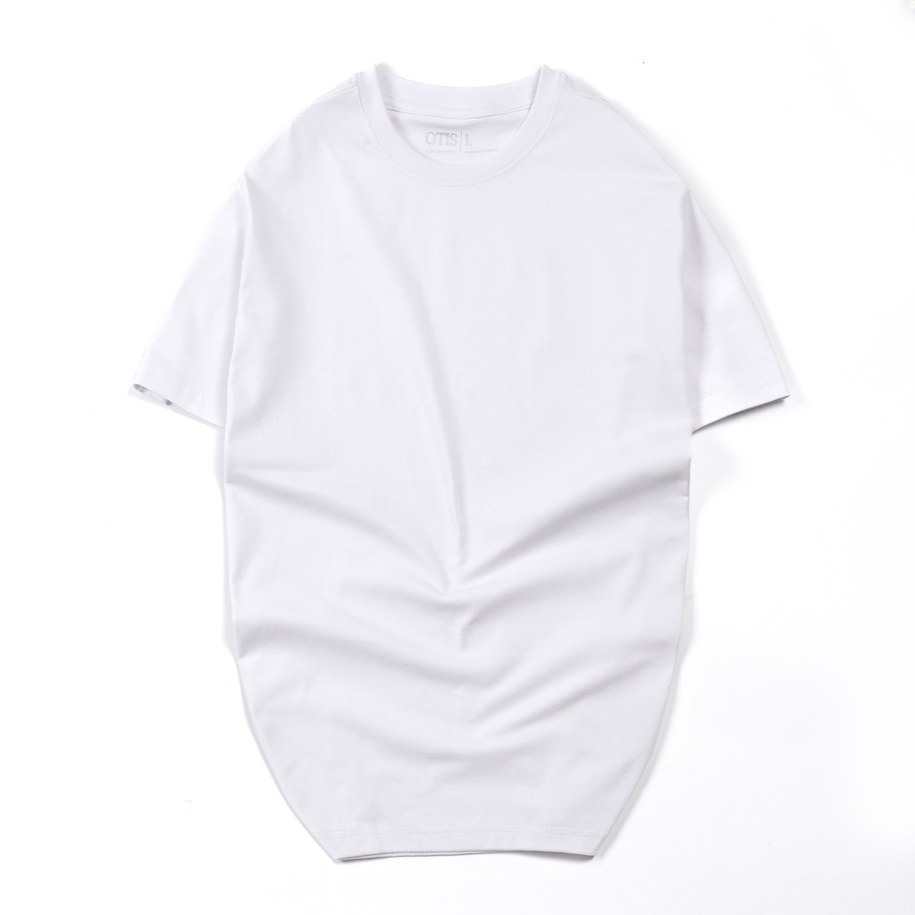 Áo thun nam trơn cổ tròn BASIC vải Cotton 4 chiều, co giãn, dày dặn, form regular fit thoáng mát - OTIS