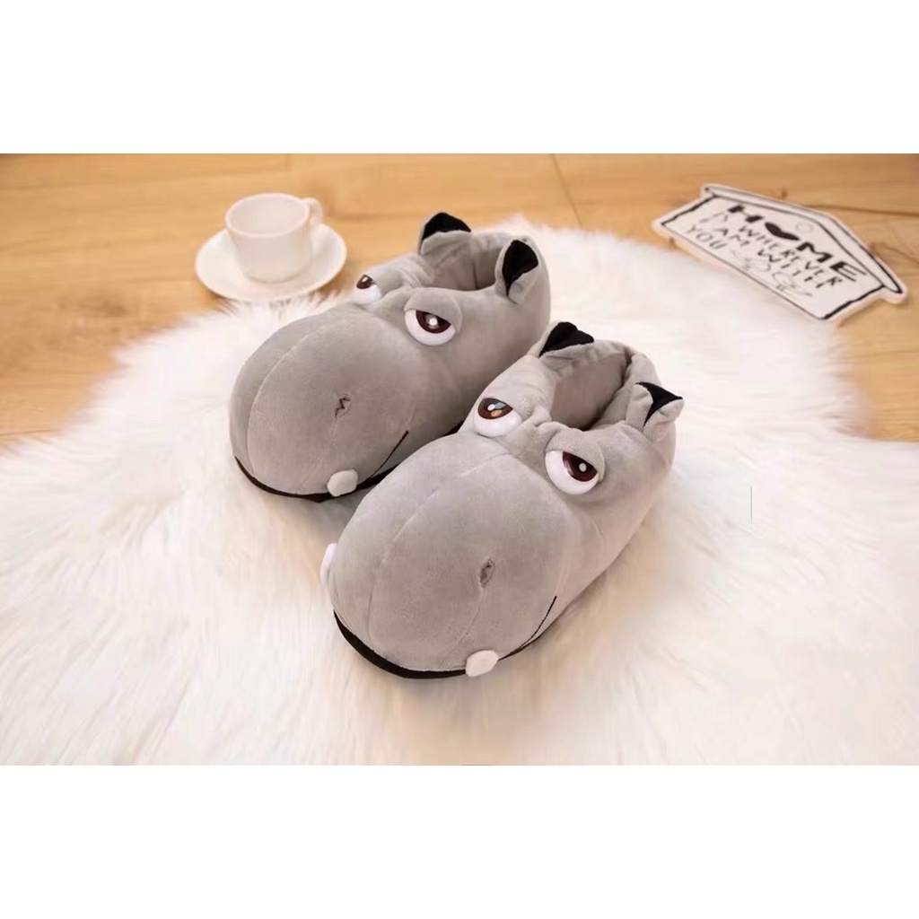 Dép Bông Thiết Kế Lạ Mắt Đi Trong Nhà Mùa Đông Ấm Áp Đế Cao Su Chống Trượt Dành Cho Nam Nữ 2022