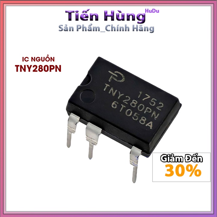 IC nguồn TNY280PN TNY280P TNY280 DIP-7 mới chính hãng linh kiện điện tử