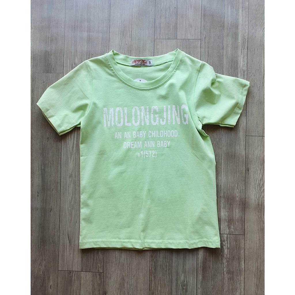 áo thun chất coton cho bé trai