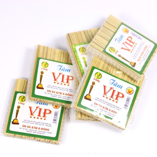 {Phá Rẻ} Combo 6 vỉ tăm VIP (gồm 30 gói nhỏ)