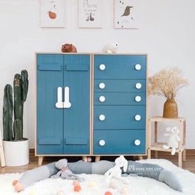 Combo 2 tủ quần áo em bé cao cấp đủ màu | BigBuy360 - bigbuy360.vn