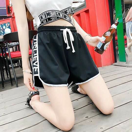 FREE SHIP ĐƠN 99k Quần sooc chữ 100% cotton ( Ảnh Thật) | BigBuy360 - bigbuy360.vn