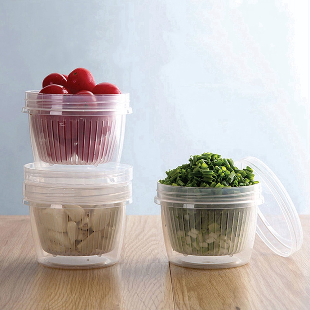 Hộp Nhựa Tròn Đựng Bảo Quản Thực Phẩm Tiện Dụng