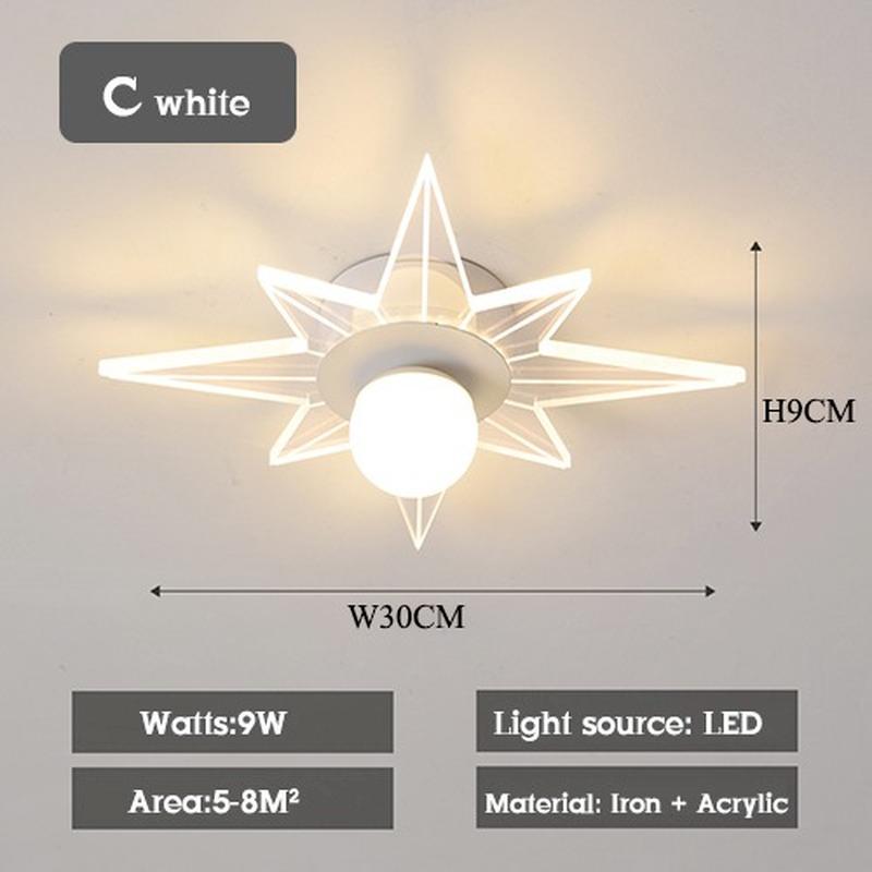 Đèn Led Gắn Trần Nhà Kiểu Dáng Đơn Giản