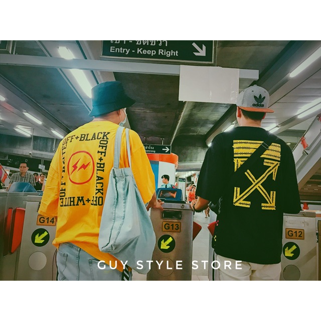Áo thun Off - White phối dây ( ảnh thật 100%)