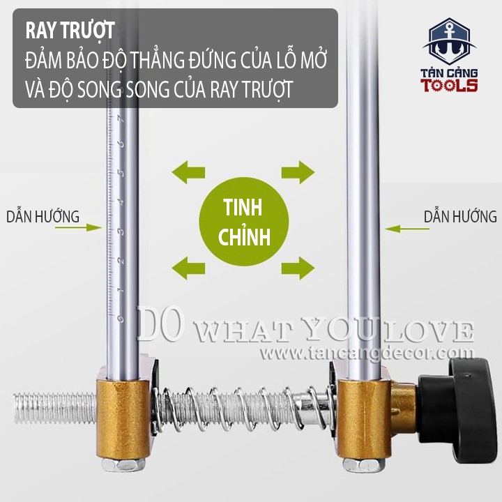 Bộ Dụng Cụ Phay Khóa Cửa Cenray