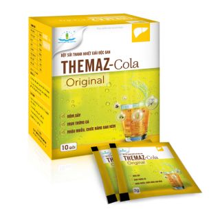 Bột sủi Thanh Nhiệt cấp tốc Themaz hộp 30 gói