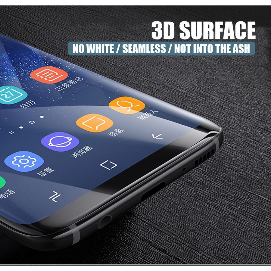 Miếng Dán Bảo Vệ Màn Hình Cong 3d Từ PET Cho Samsung Galaxy S8 S9 Note 8 9 10 S10 Plus S10E S20