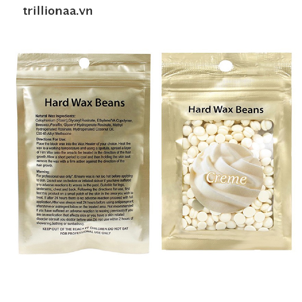 Túi Đậu Sáp Cứng Tẩy Lông 25gWax Không Có Nhãn Dán