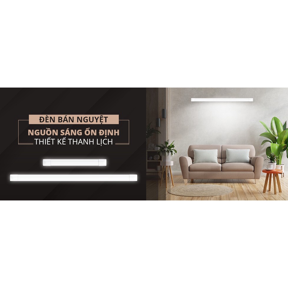 ĐÈN LED BÁN NGUYỆT PANASONIC DÀI 0,6M 18W - DÀI 1M2 36W KB BATTEN