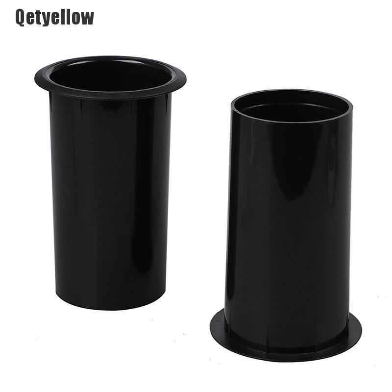 Qetyellow 2X Speaker port tube subwoofer bass reflex tube speaker box port tube 60x110mm