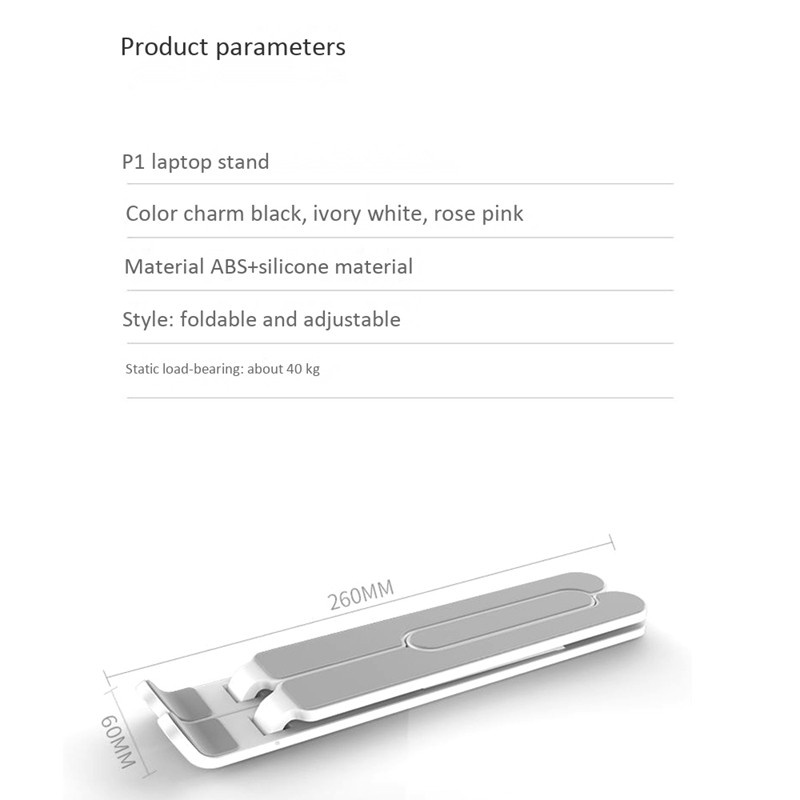 Notebook Monitor Stand Lifting Aluminum Alloy Plate Heightening Base | BigBuy360 - bigbuy360.vn