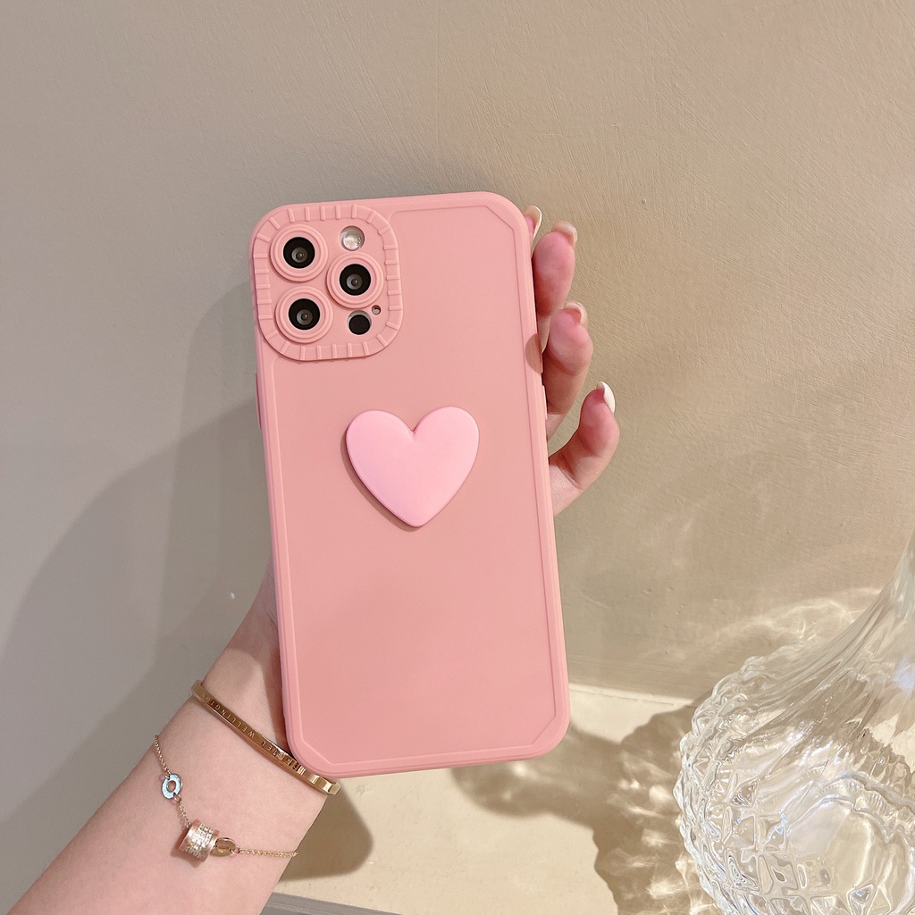 Ốp điện thoại họa tiết trái tim cho IPhone 13 12 Pro Max 11 Pro Max X XR XS Max 7 8 Plus