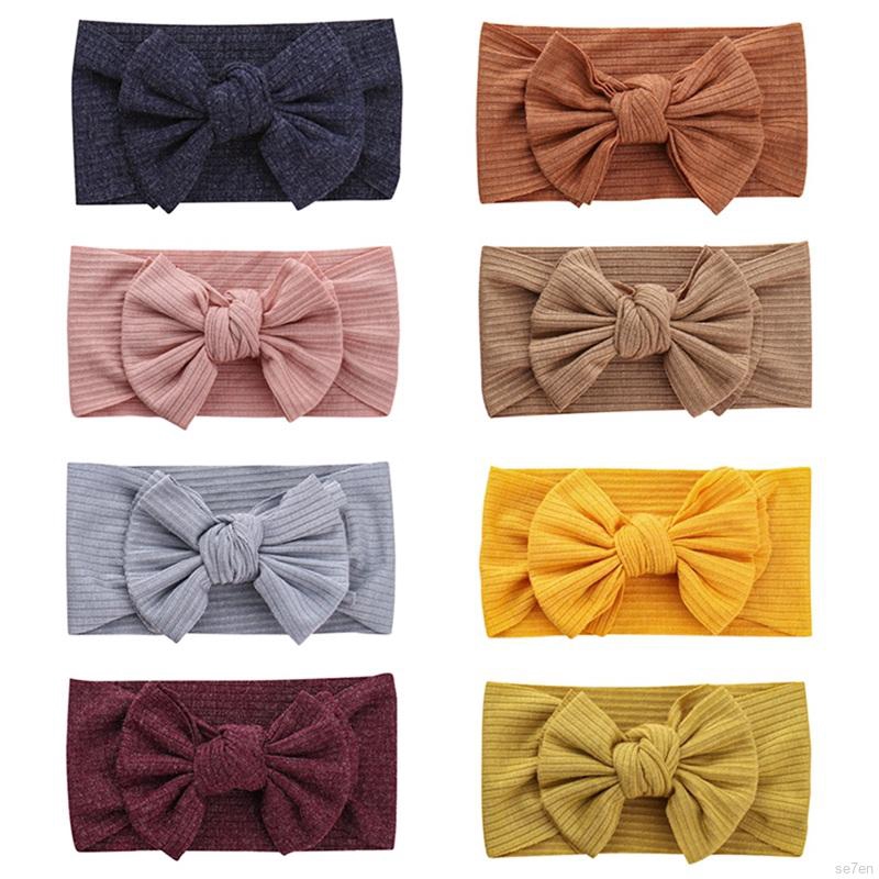 Băng đô thắt nơ thời trang cho bé gái