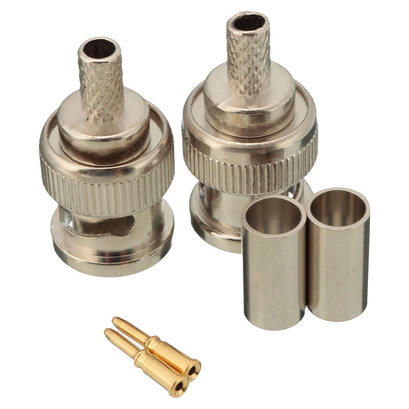 Bộ 20 đầu nối đầu cắm BNC cổng nhận RG58