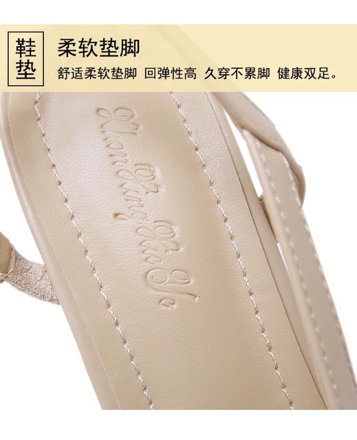 Sandal bệt bít mũi hở gót BIG SIZE 35-42
