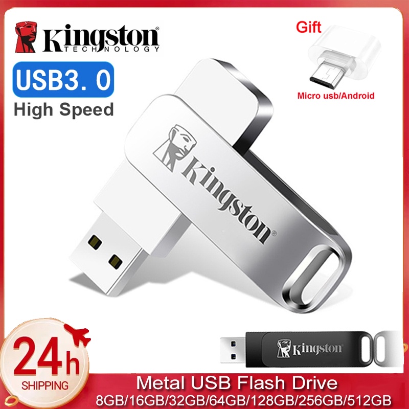 Ổ Đĩa Flash Kingston USB3.0 8GB 16GB 32GB 64GB 128GB 256GB 512GB Chất Lượng Cao