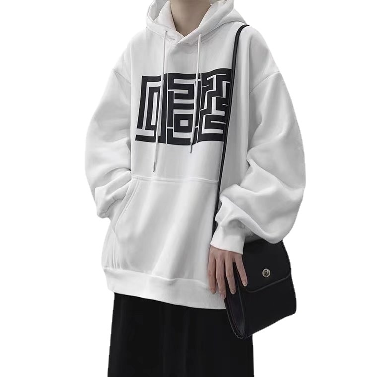 Áo hoodie Mùa Đông Dáng Suông Thoải Mái In Chữ Phong Cách Hàn Quốc Thời Trang Cho Nam Và Nữ [M-5XL]