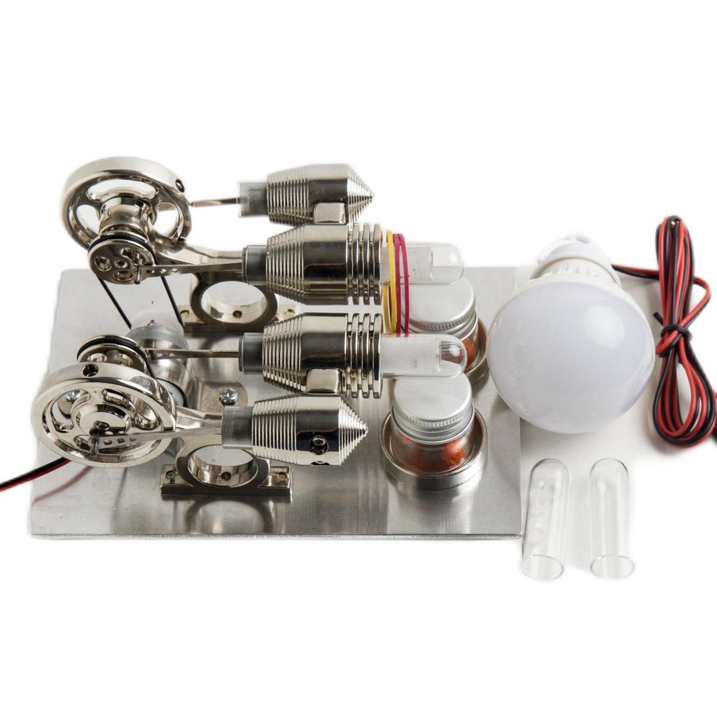 OMáy phát điện động cơ Stirling động cơ hơi nước vật lý thí nghiệm khoa học khoa học sản xuất nhỏ phát minh nhỏ mô hình