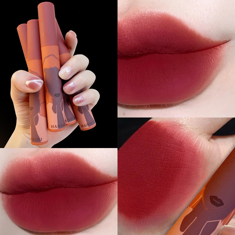Son Môi Dạng Lỏng Chống Thấm Nước Lâu Trôi Trang Điểm Tự Nhiên Thời Trang