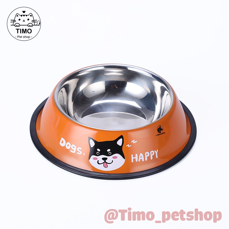 Bát Ăn Inox Cho Chó Mèo