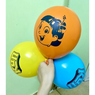 Combo 3 quả bóng bay Kun hình nhân vật Kun - Hàng khuyến mãi sữa Kun