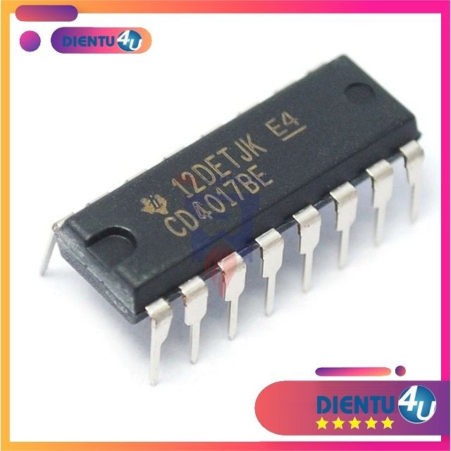 IC Chuyên Dụng CD4017BE CD4017BM CD4017 DIP16 SOP16