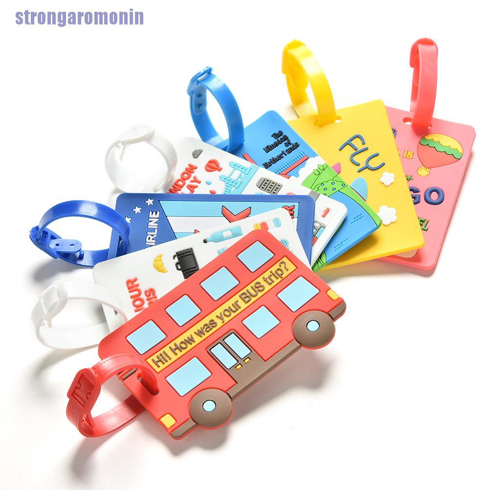 Thẻ treo hành lý ghi thông tin liên lạc xinh xắn