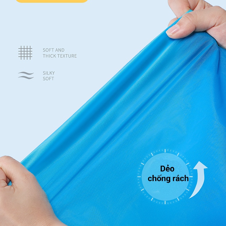 Áo mưa văn phòng nhẹ dễ gấp gọn áo mưa người lớn